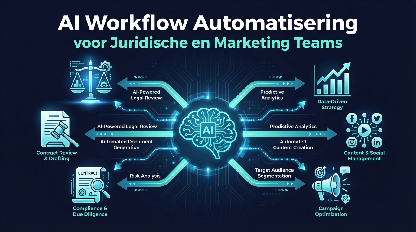 AI workflow automatisering voor juridische en marketingteams